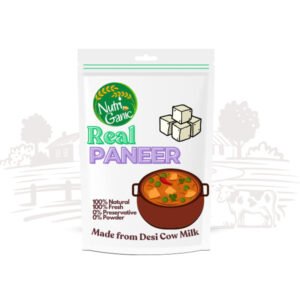 NutriGanic Real Paneer 200g - Fresh Soft Paneer